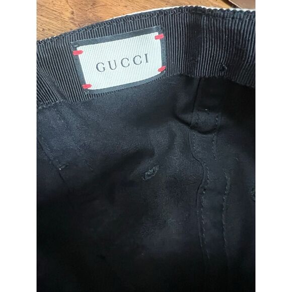 Gucci Unisex Black Canvas White Headband
Cabardine Baseball Hat L/59 - Picture 6 of 14